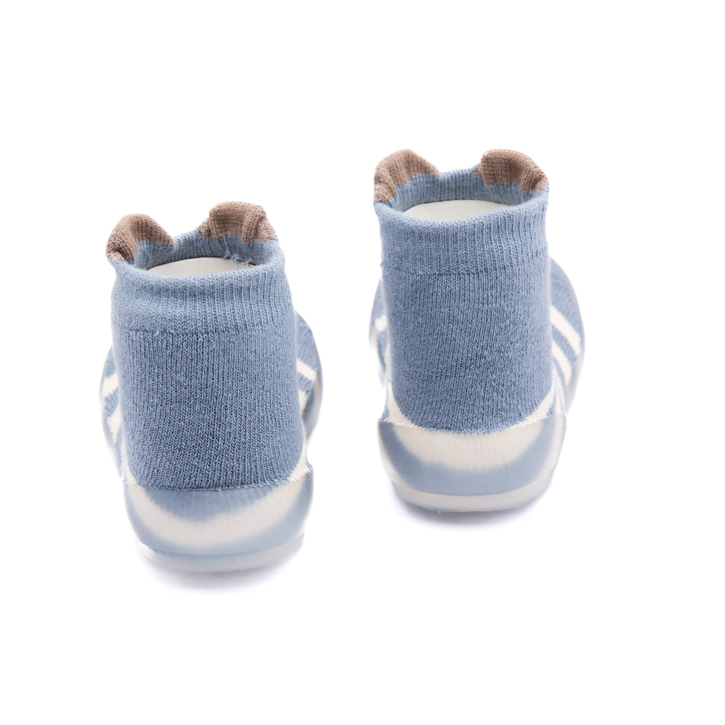 blue bear sock shoes for baby toddler and kids 