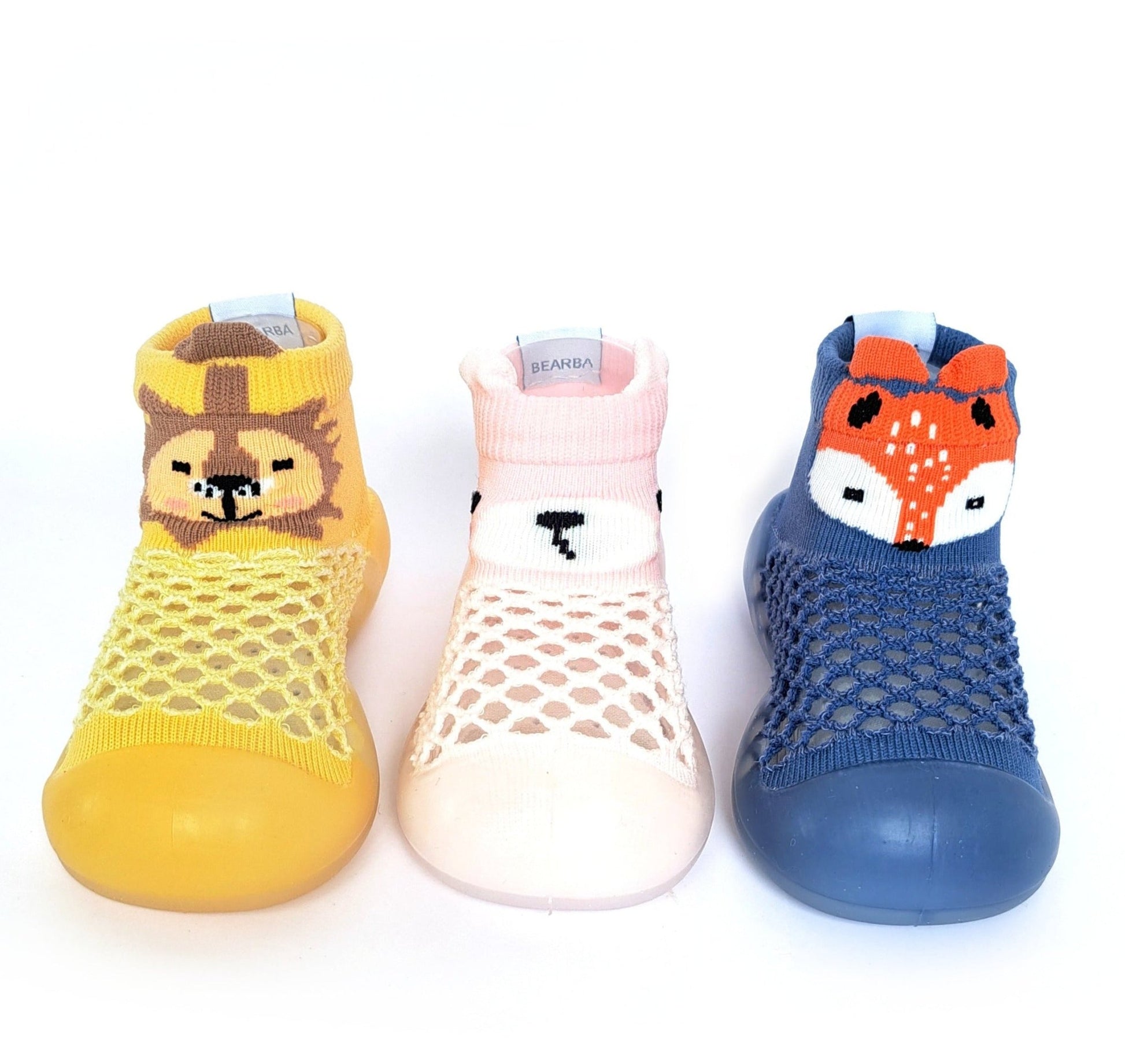 Wyld Chyld by Bearba- Sock Shoes for Babies & Toddlers Sizes-S&M- Machine Washable, Breathable-3 Colours - Bearba